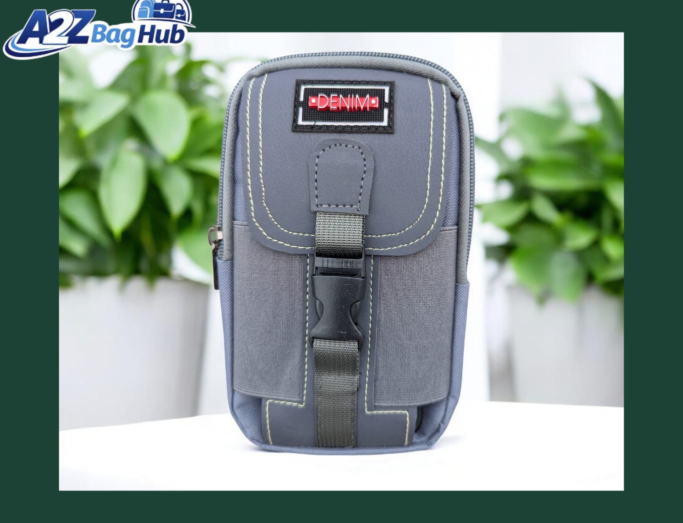 Bikers Bag( Grey Color)= ফ্রি হোম ডেলিভারি
