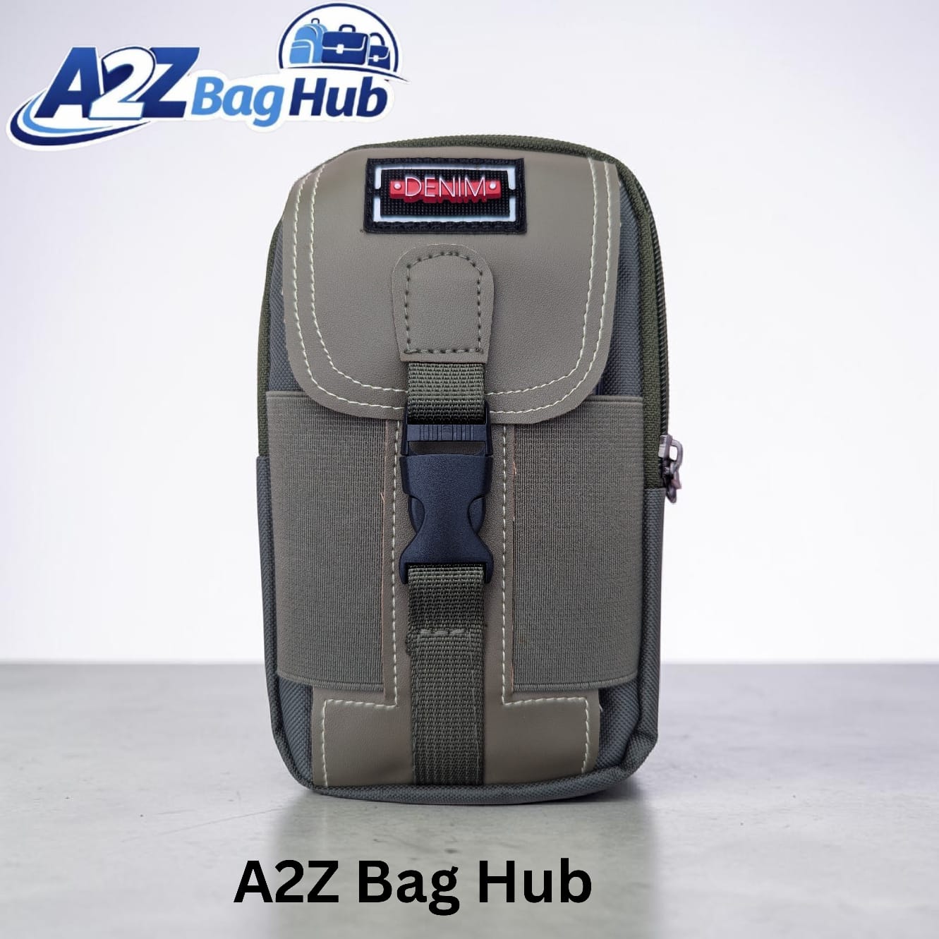 Bikers Bag(Olive Green)= ফ্রি হোম ডেলিভারি