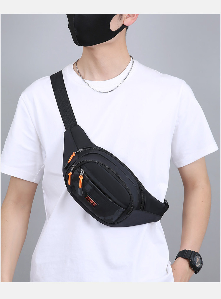 China চেস্ট ব্যাগ (Black)